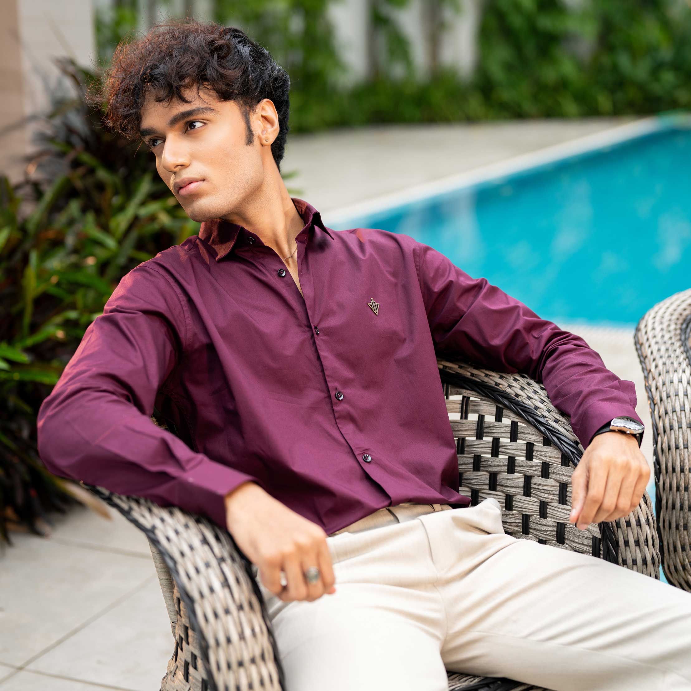 VOYAGE CHECKED SHIRT
